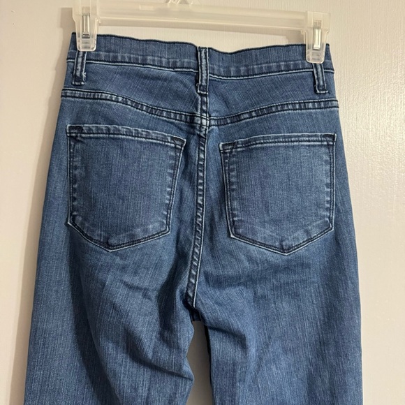 O2 Denim High Waist Bellbottom Flare Jeans Size 25 - Picture 6 of 8